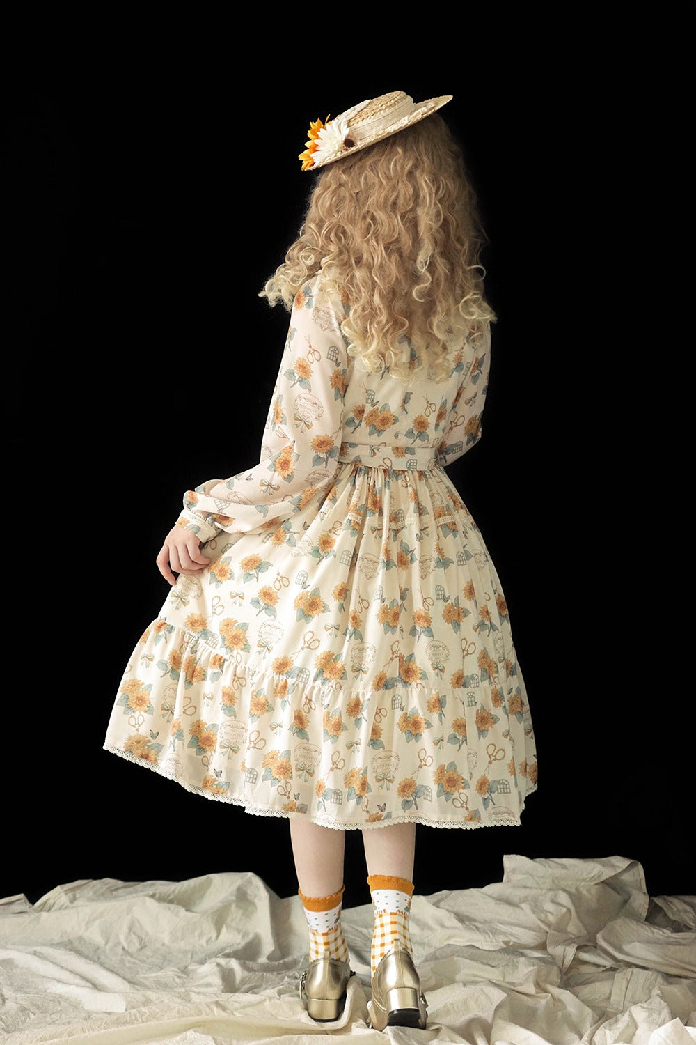 [Pre-order] Gardening Sunflower Daily Dress
