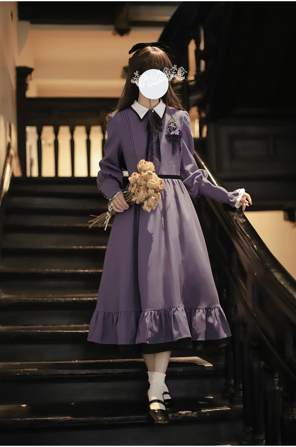 Witch Academy Iris Color Dress 5-piece Set