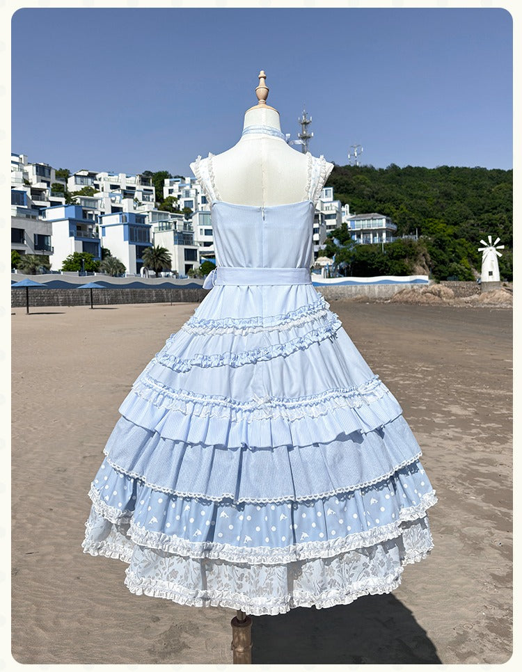 【受注予約6/18まで】The House by the Sea ジャンパースカート