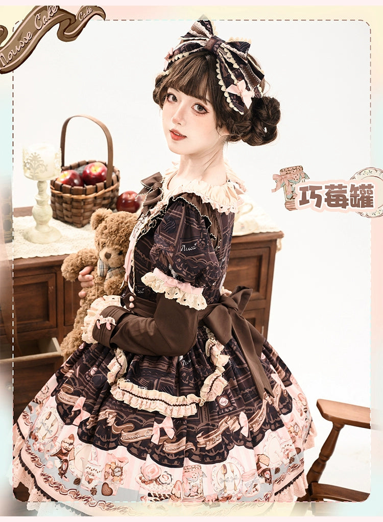 [Pre-orders until 10/24] Chocolat Dessert Can 2way Dress