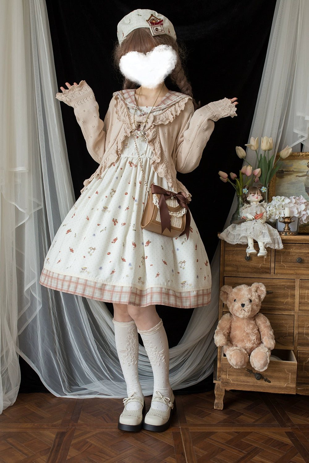 [Pre-orders available until 9/24] Autumn Pleasure Sailor Collar Dress