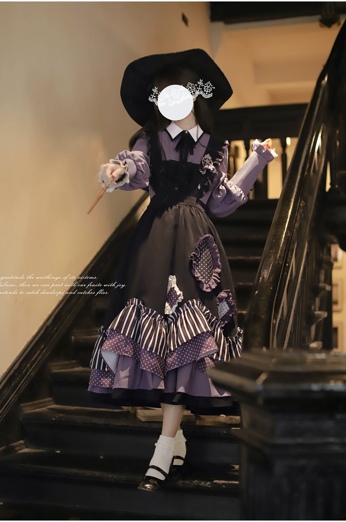 Witch Academy Iris Color Dress 5-piece Set