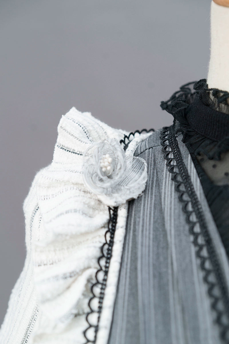 Monotone Camellia ジャンパースカート3点セット