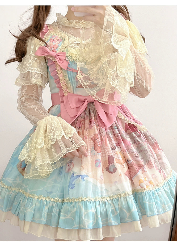 【受注予約6/18まで】Peacock Feather シアーブラウス