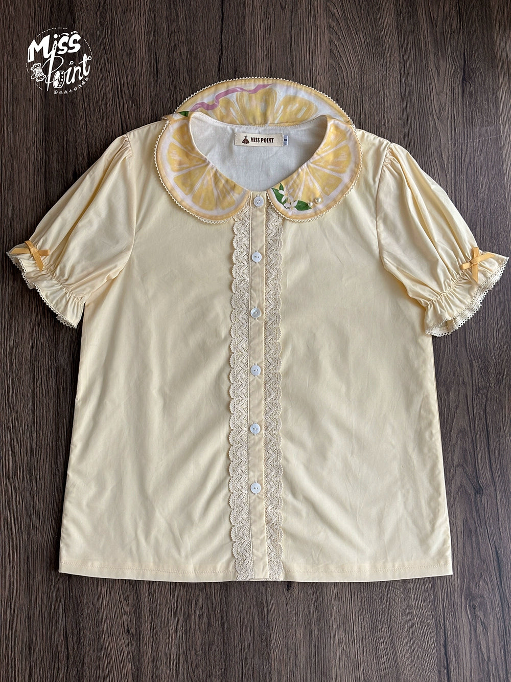 【受注予約5/14まで】Lemon Sweetie 半袖ブラウス