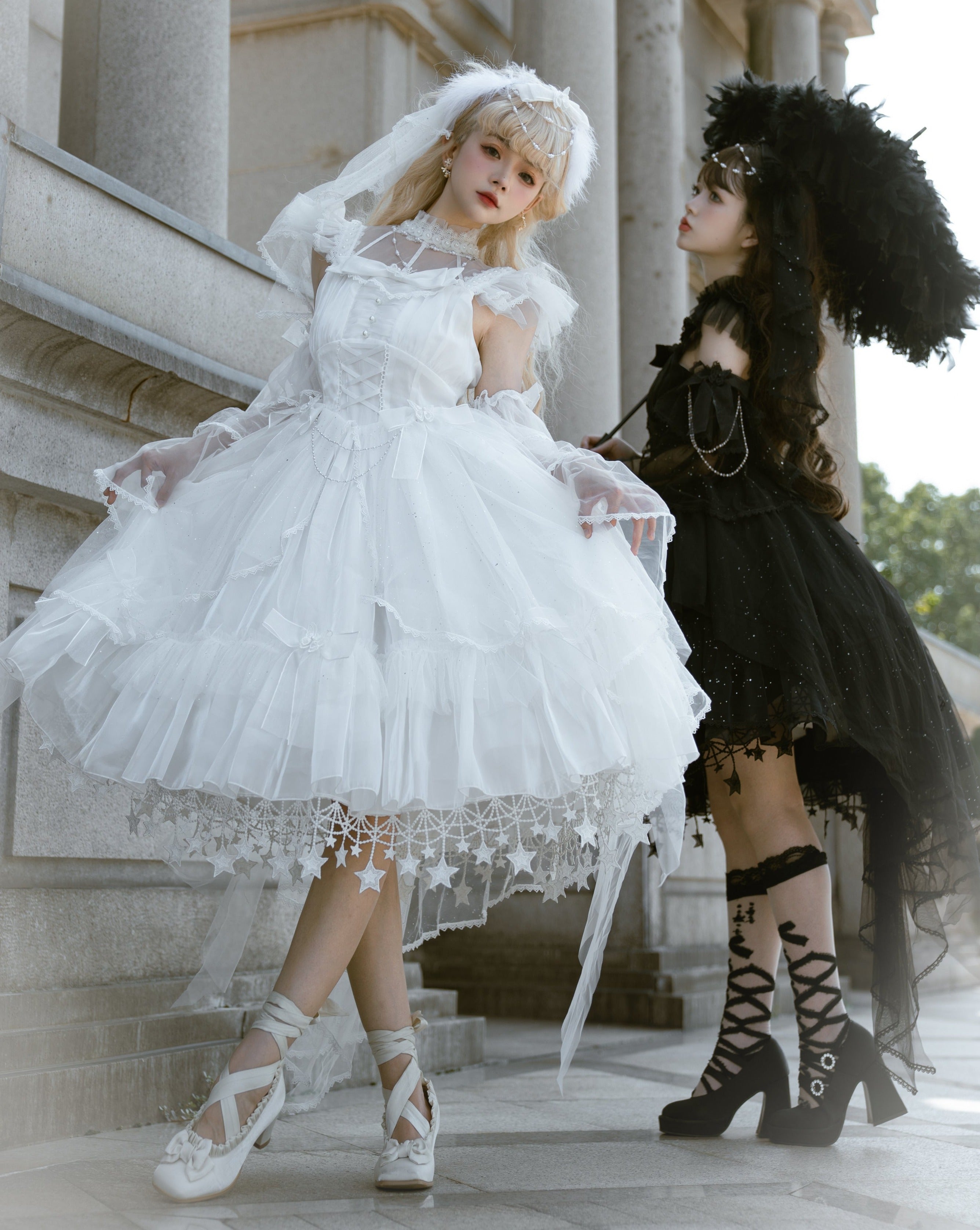 Moonlight Melody Elegant Princess Dress・Full Set