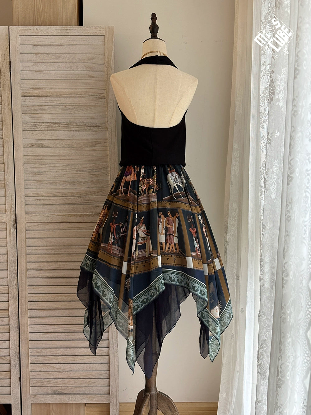 【受注予約6/12まで】Papyrus Story イレギュラーヘムスカート
