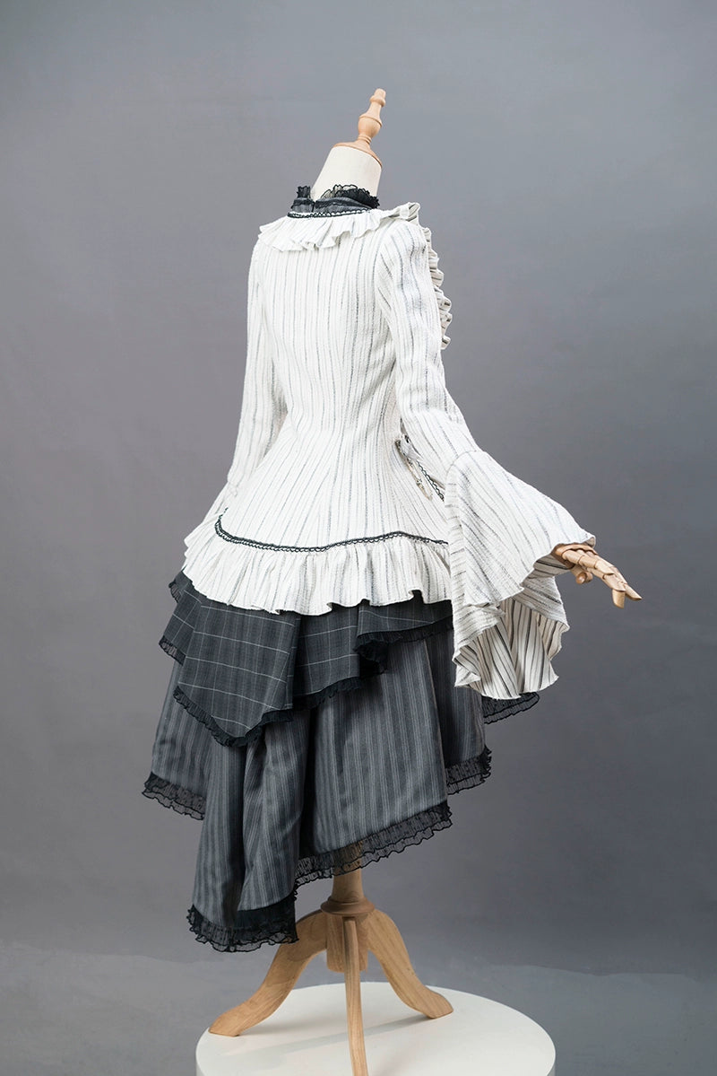 Monotone Camellia ジャンパースカート3点セット