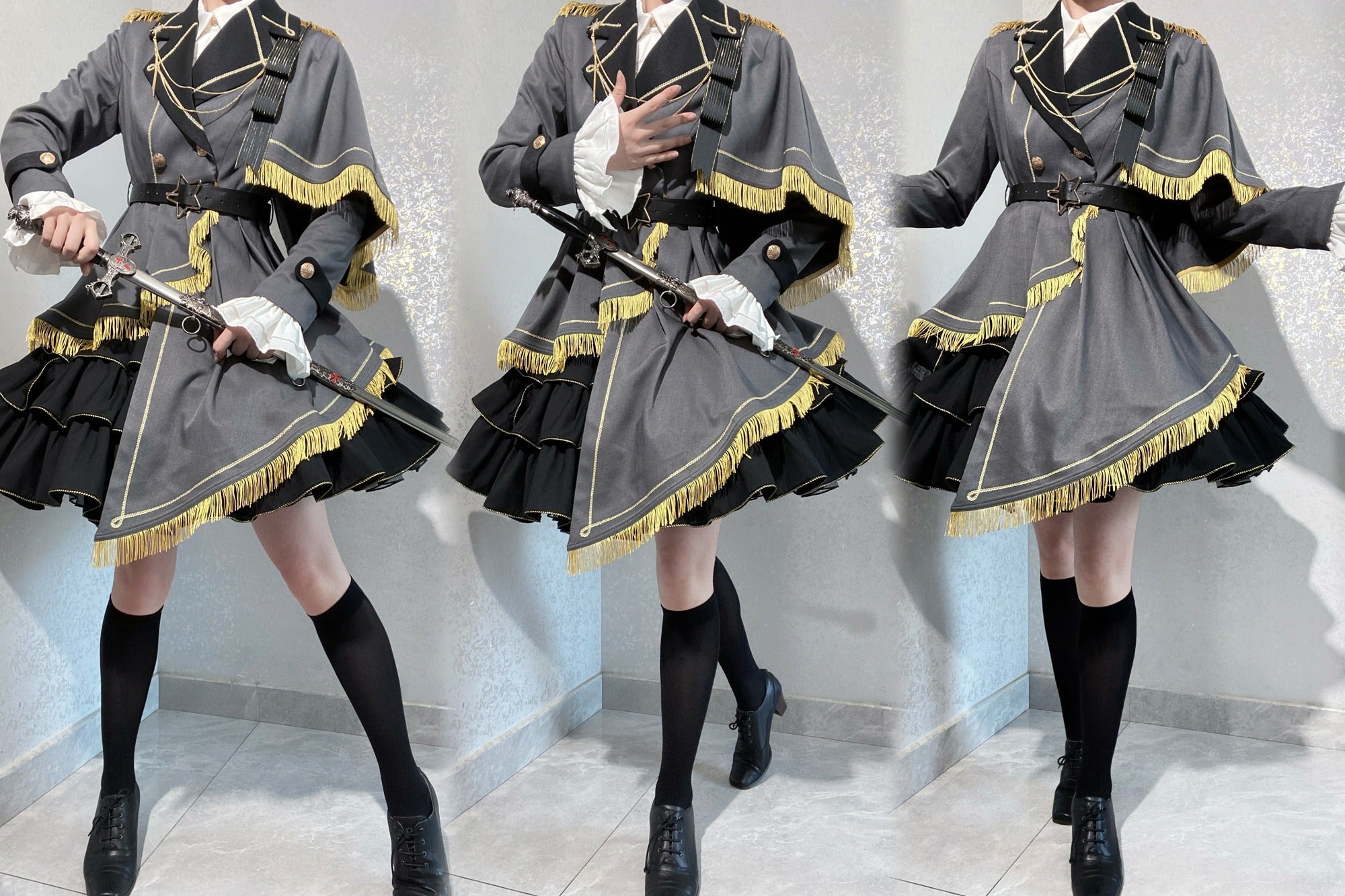 【再販・受注予約6/25まで】星巡夜 ミリタリー・アイドル風ジャケット
