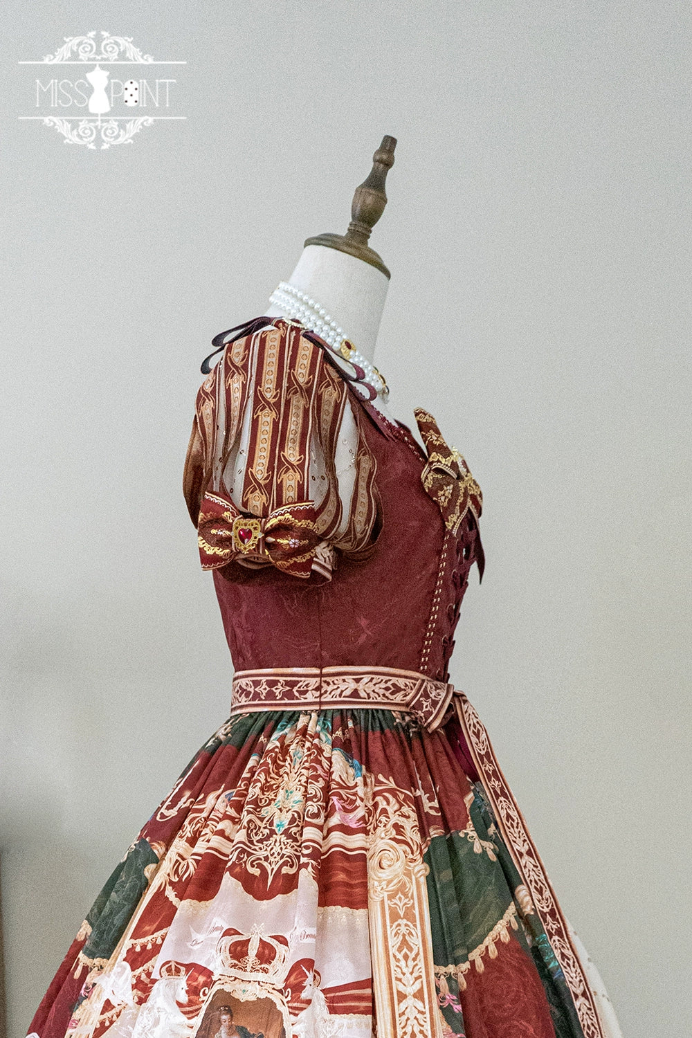 Wanhua Mirror 西洋貴族風パフスリーブドレス