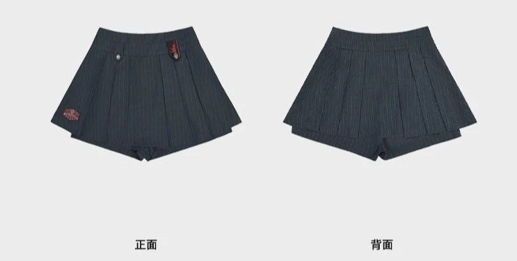 [Pre-order] Hogwarts School of Witchcraft and Wizardry Pleated Culottes Skirt