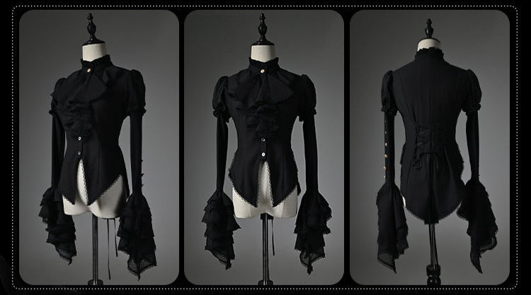 【受注予約8/21まで】Silent Battle 姫袖ブラウス