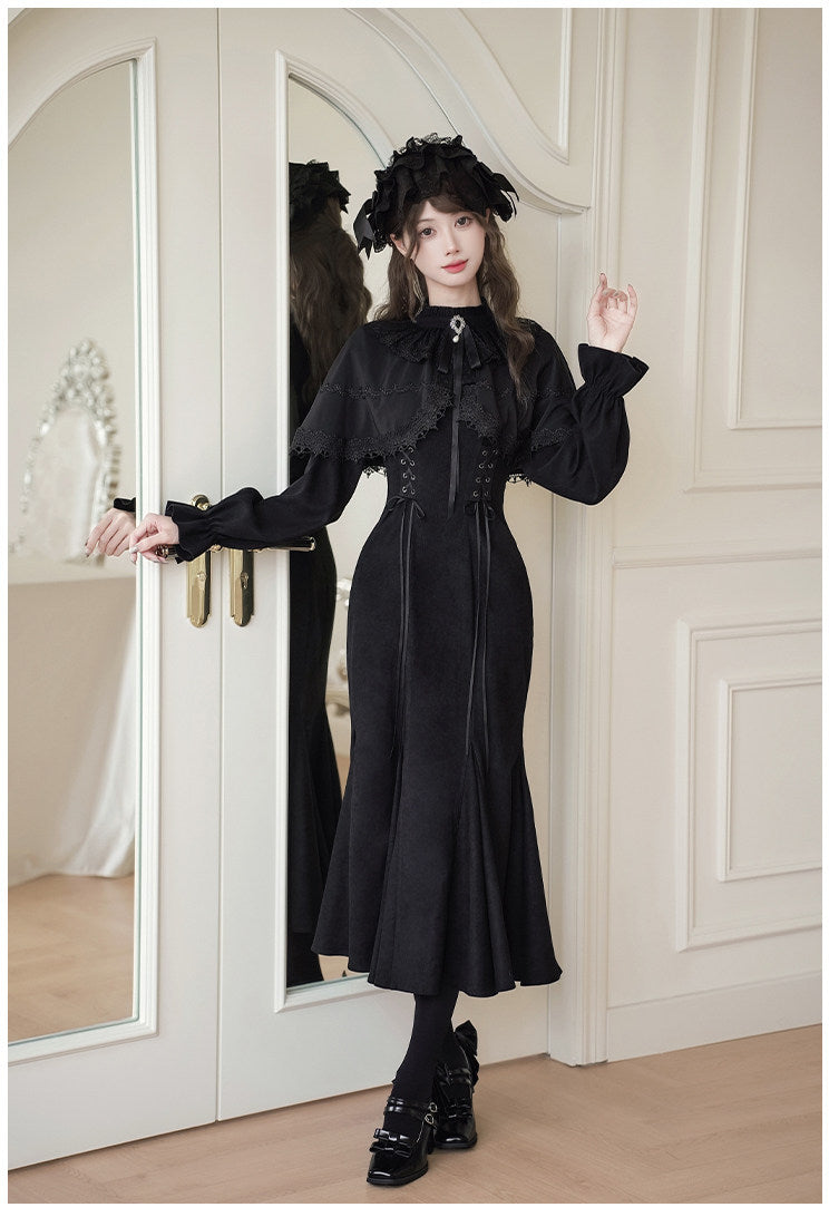 【予約販売】Nocturne Veil マーメイドロングワンピース
