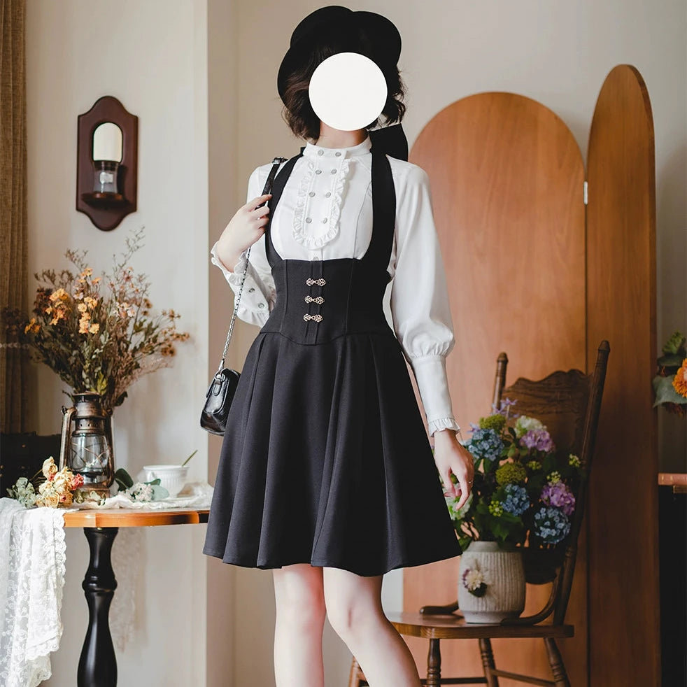 [Pre-order] Forest Carol Jumper Skirt - Short Length