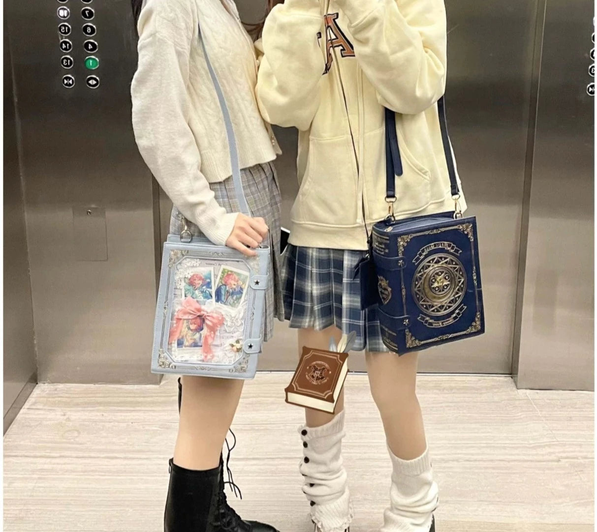 [Partial pre-order] Magic Book Shoulder Ita Bag in 10 colors
