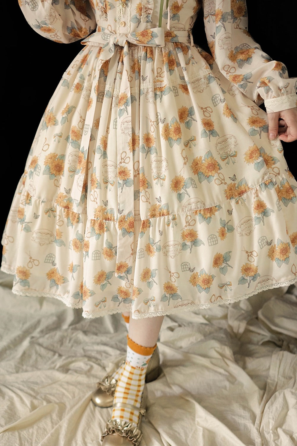 [Pre-order] Gardening Sunflower Daily Dress