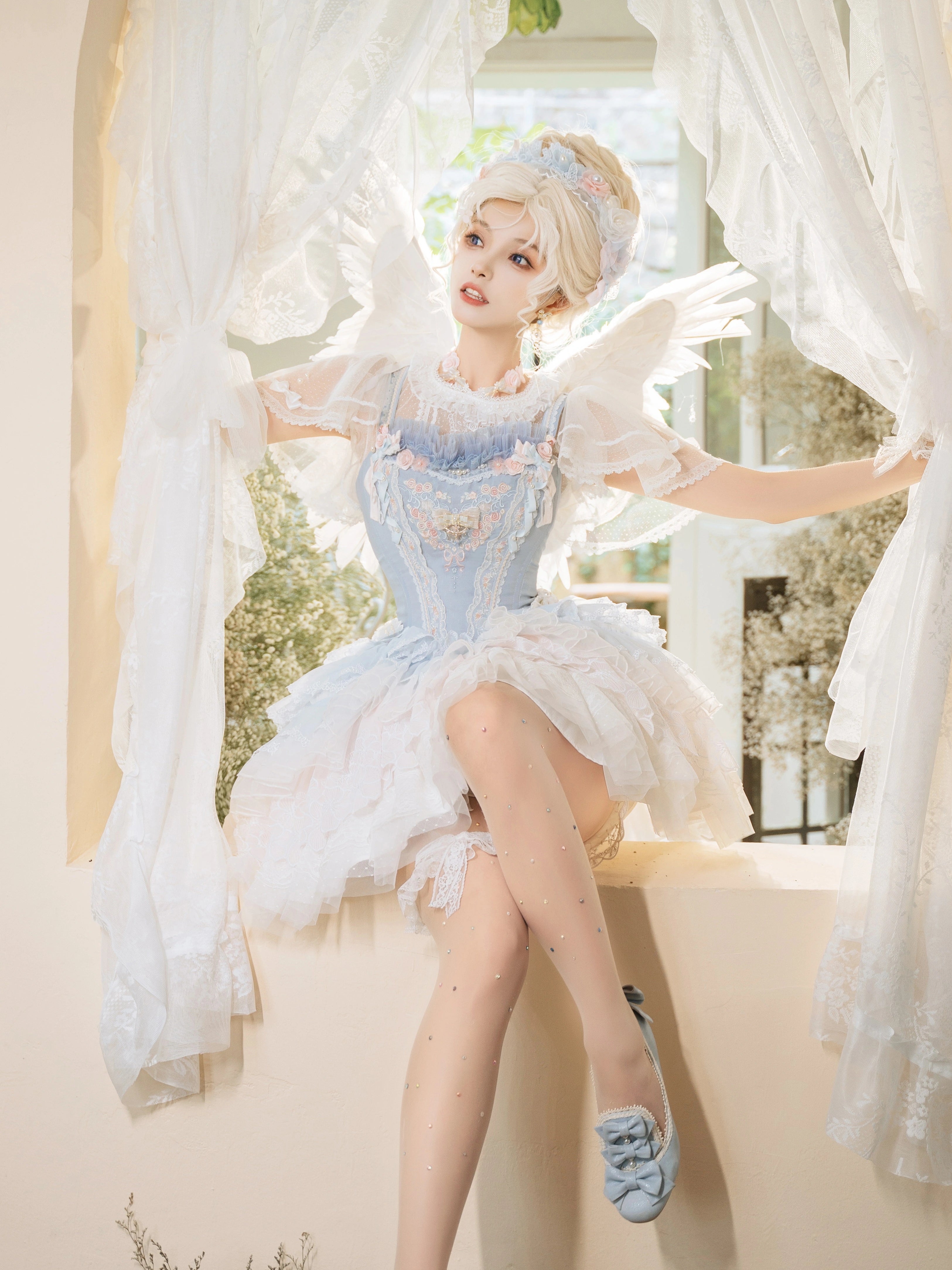 [Sale period ended] Dream Dance mini dress (single item/full set)