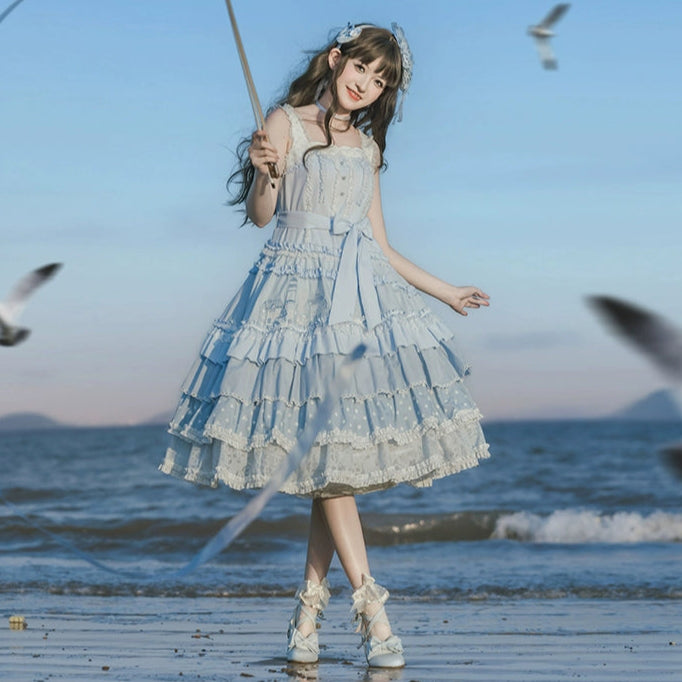 【受注予約6/18まで】The House by the Sea ジャンパースカート