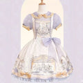 Cloud Paradise Short Sleeve Dress