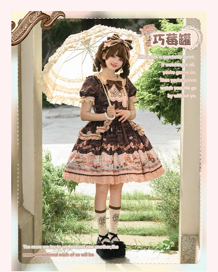 [Pre-orders until 10/24] Chocolat Dessert Can 2way Dress