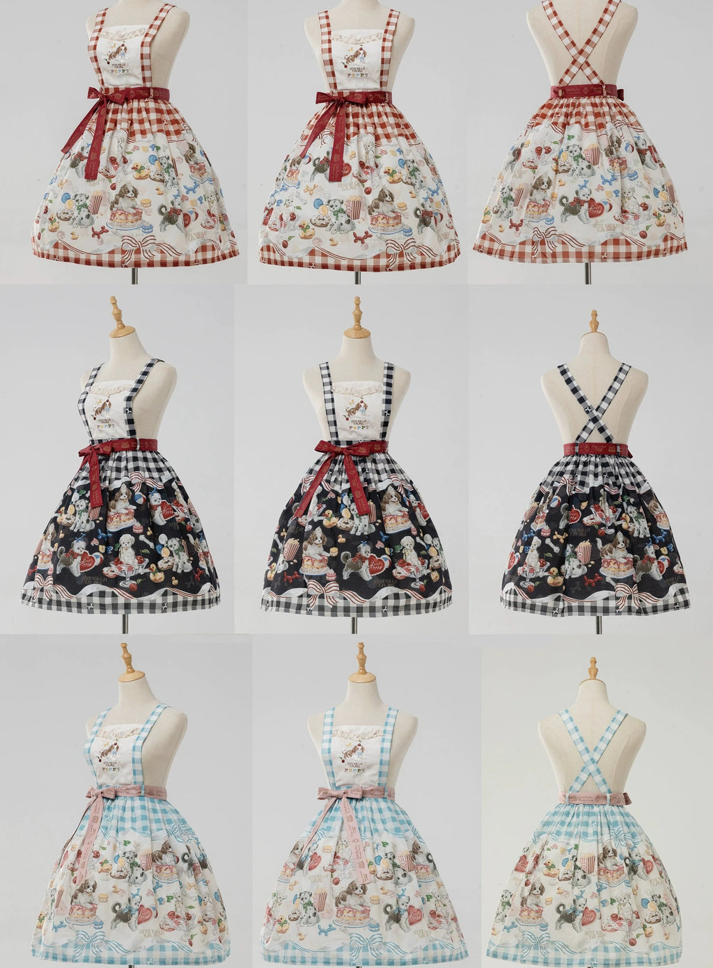 Puppy Patissier 2wayサロペットスカート