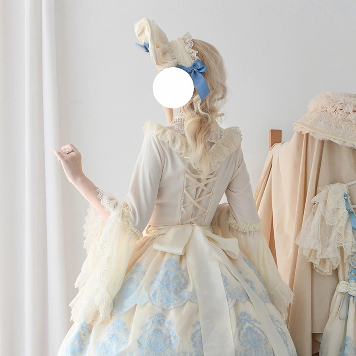 【受注予約9/25まで】Noble Garden 姫袖ブラウス