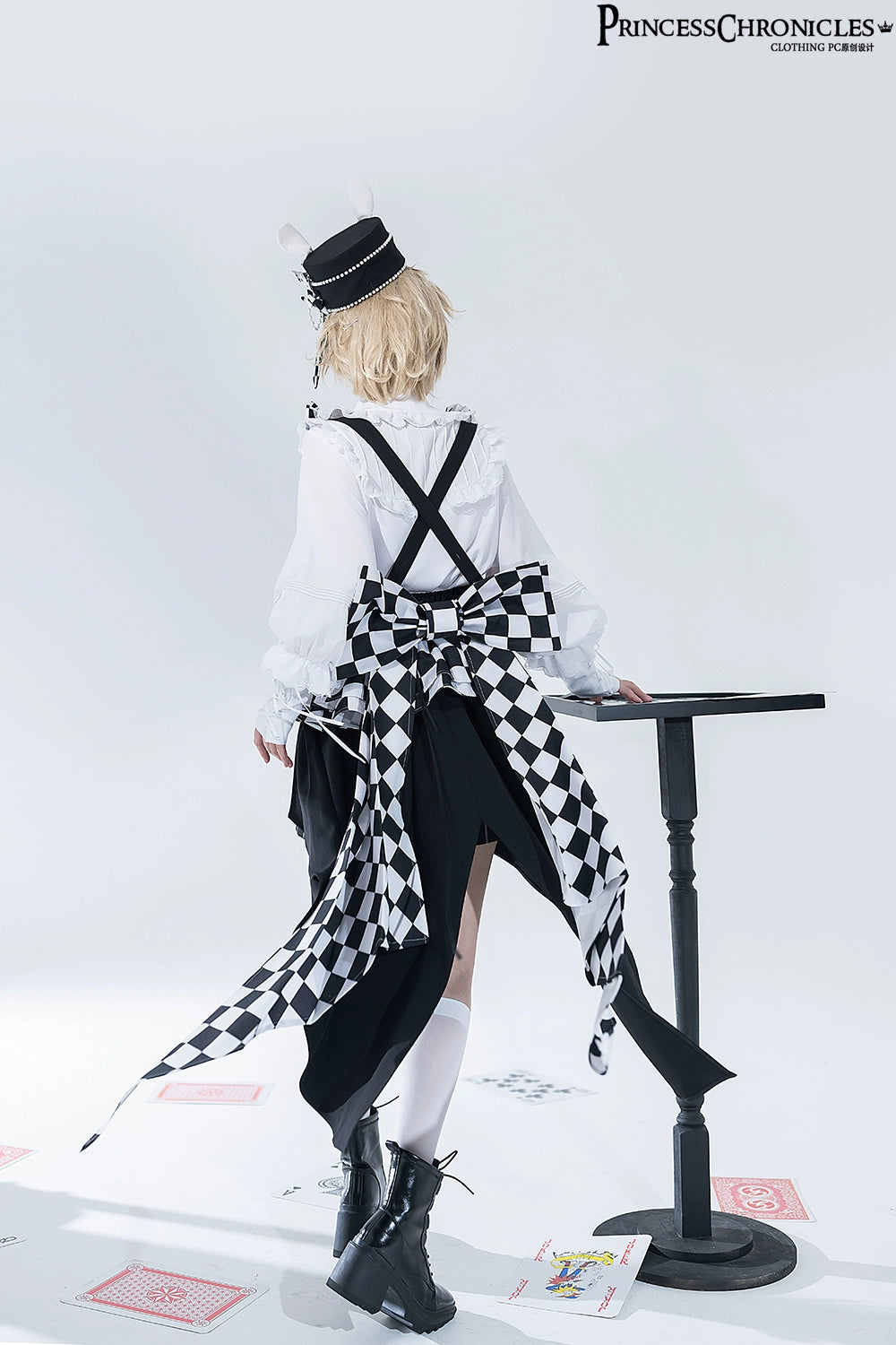 [Pre-order] Rabbit Theater Checkerboard Corset Vest