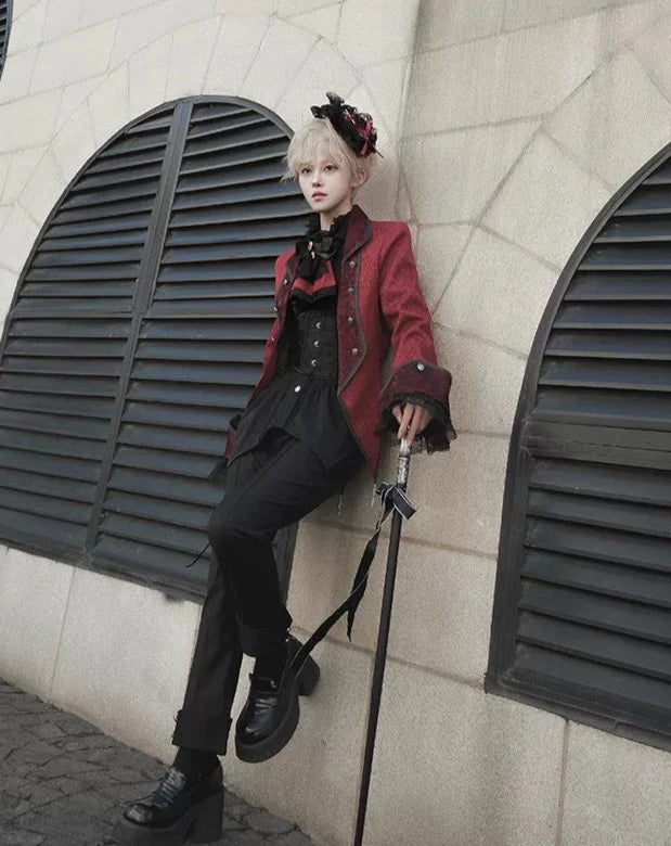 Pilgrim's Coffin Prince-style Long Pants