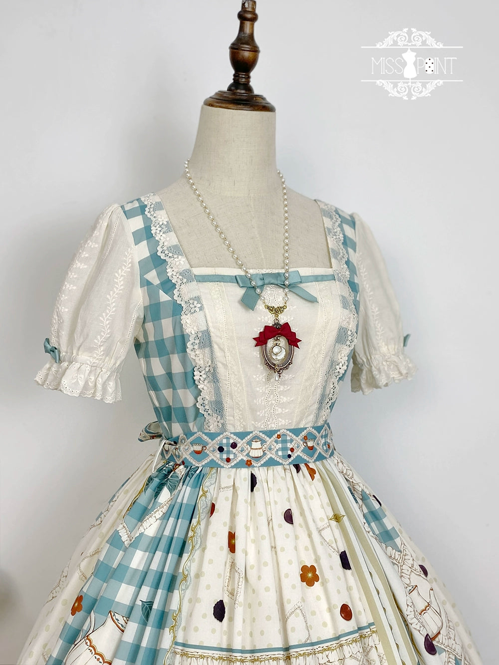 [Pre-order] Picnic Tea Party Square Neck Dress