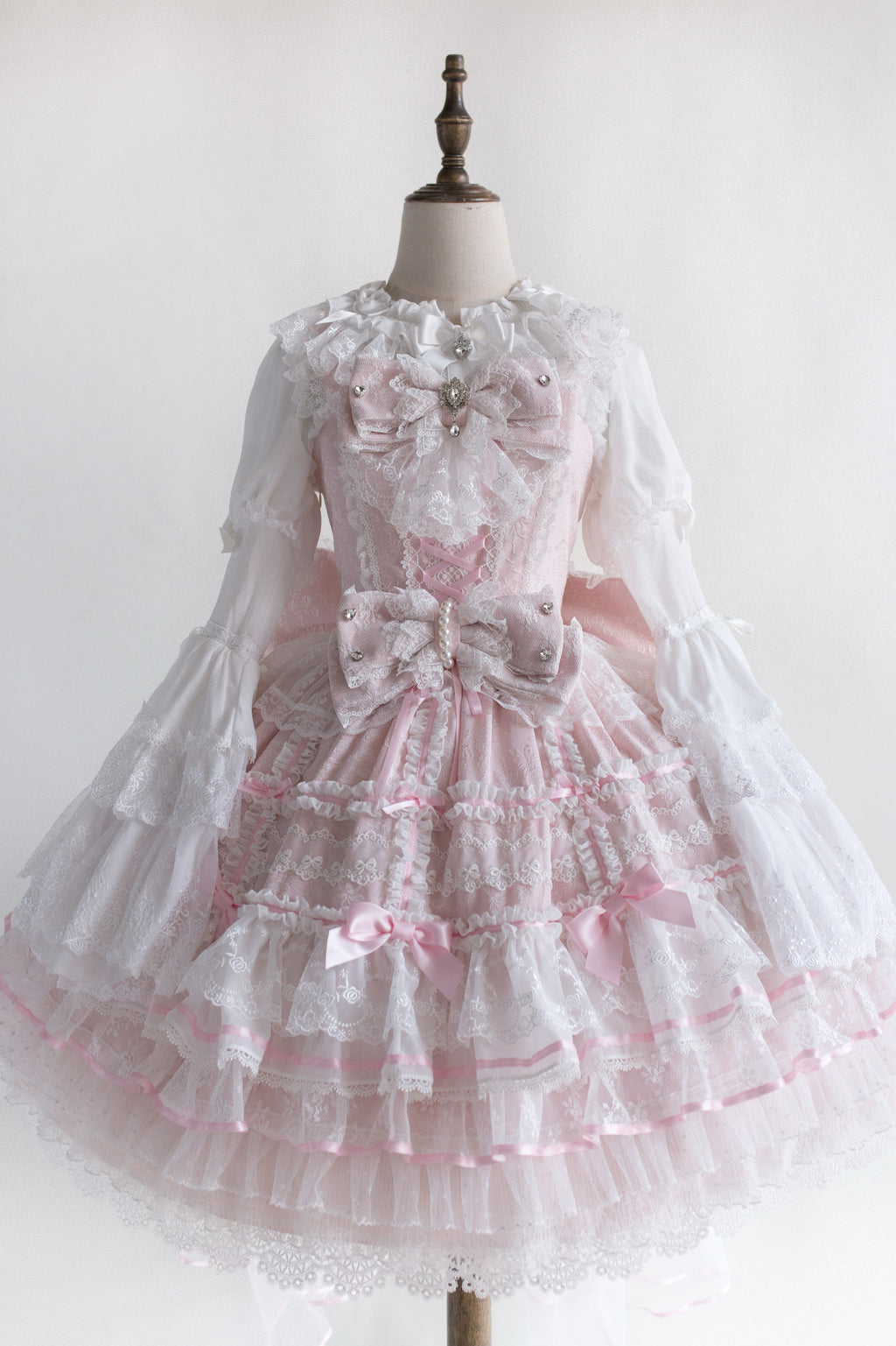 [Pre-orders available until 2/5] Wishing Star Doll-style Jumper Skirt - Pink