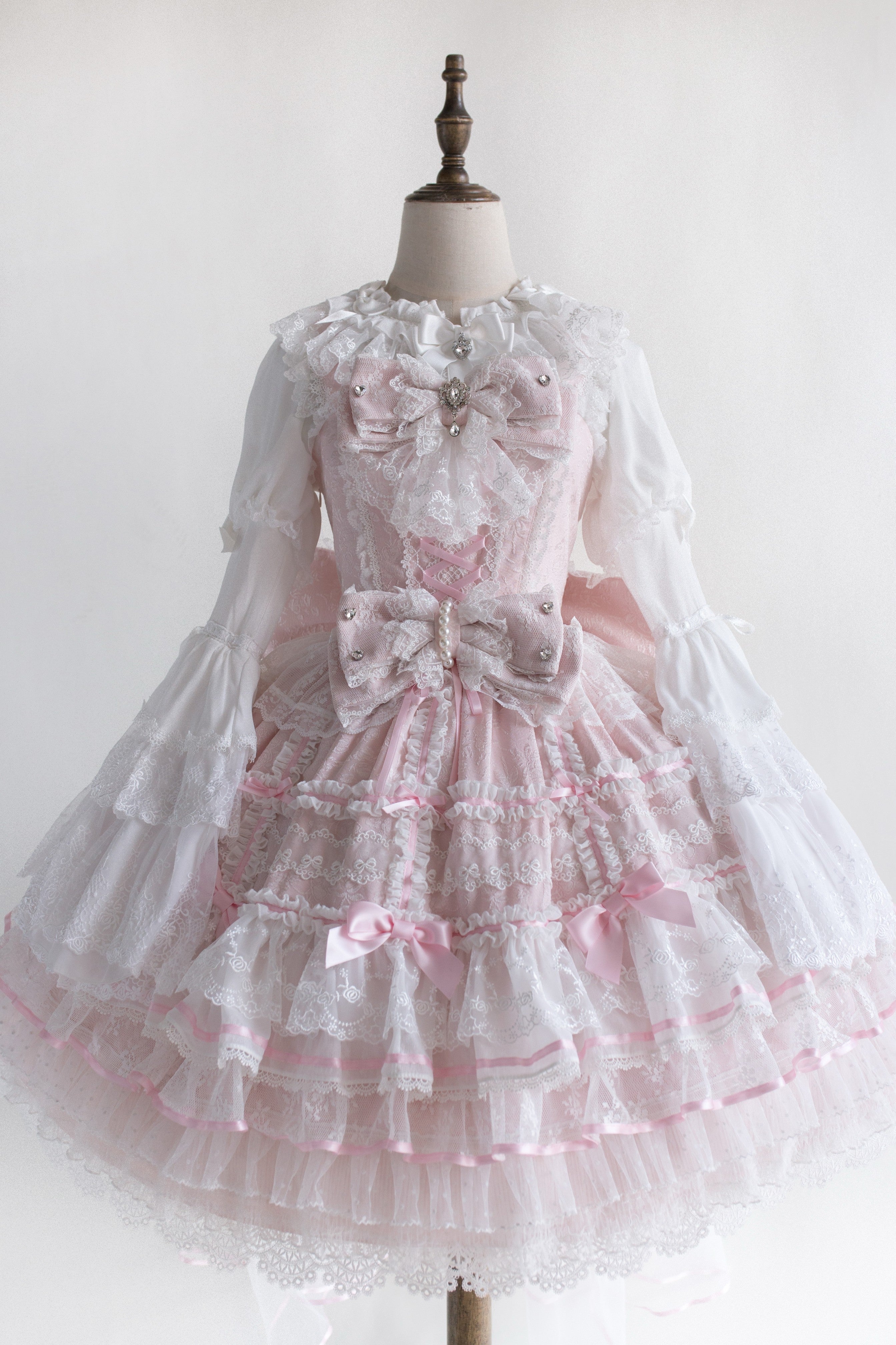 [Pre-orders available until 2/5] Wishing Star Doll-style Jumper Skirt - Pink