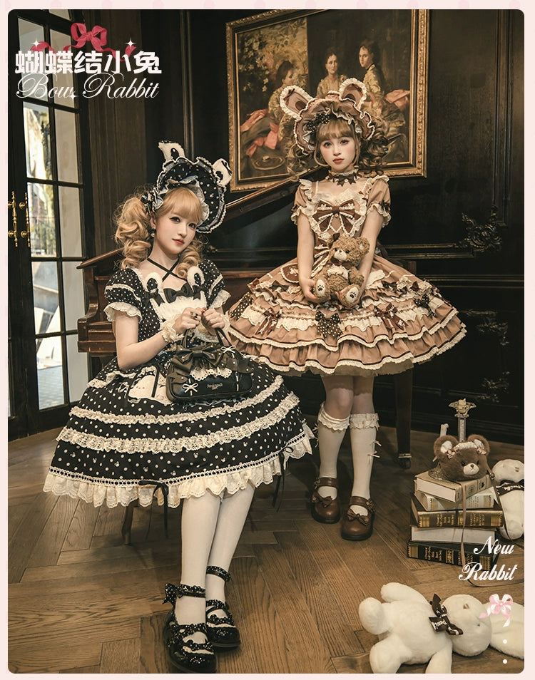 【受注予約6/11まで】Bow Rabbit スペシャルワンピース・全4色