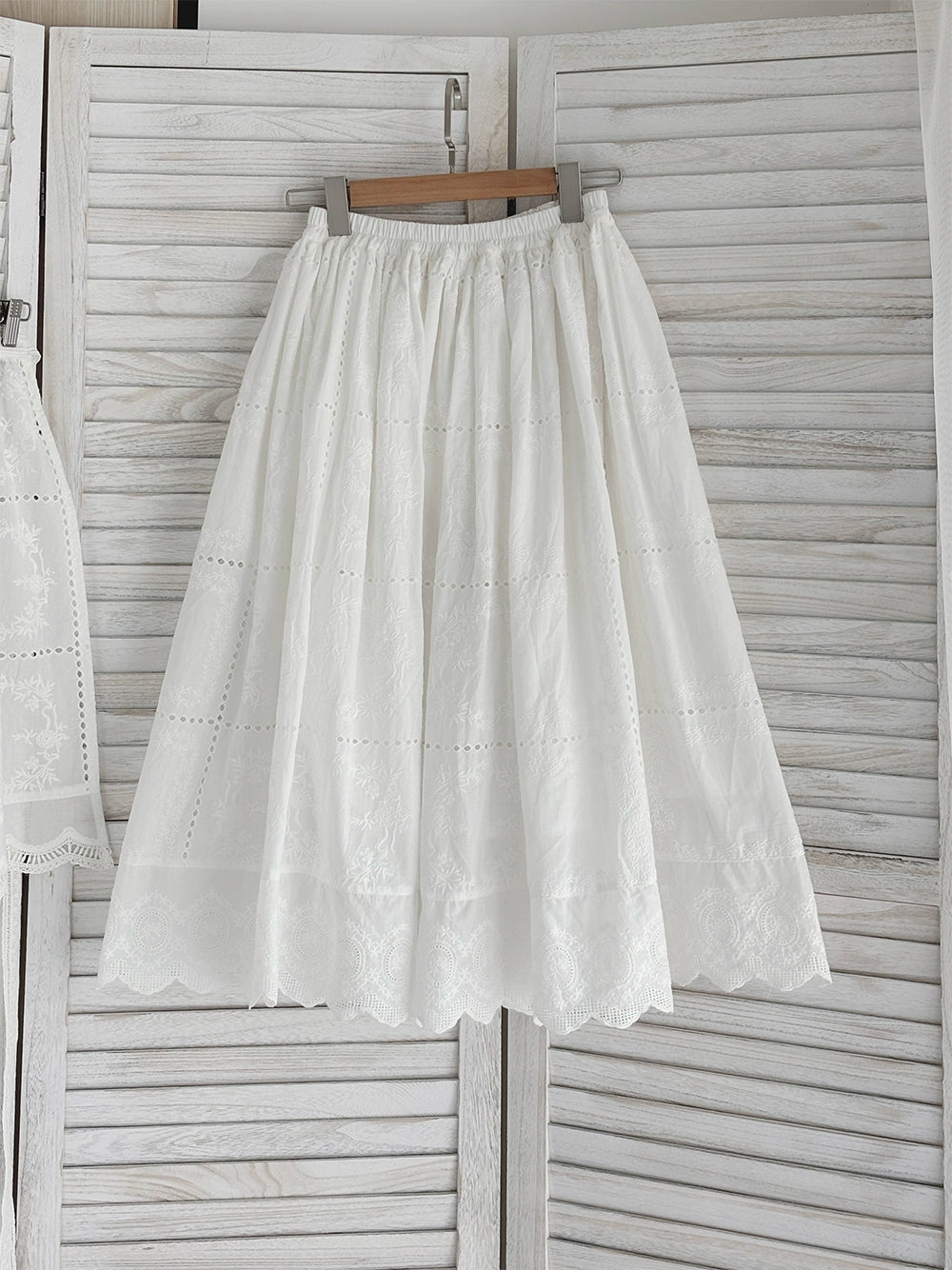 【受注予約7/14まで】Pathwork Garden カントリー風インナースカート