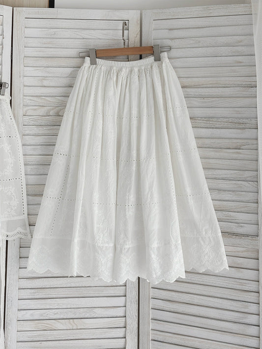 【受注予約7/14まで】Pathwork Garden カントリー風インナースカート