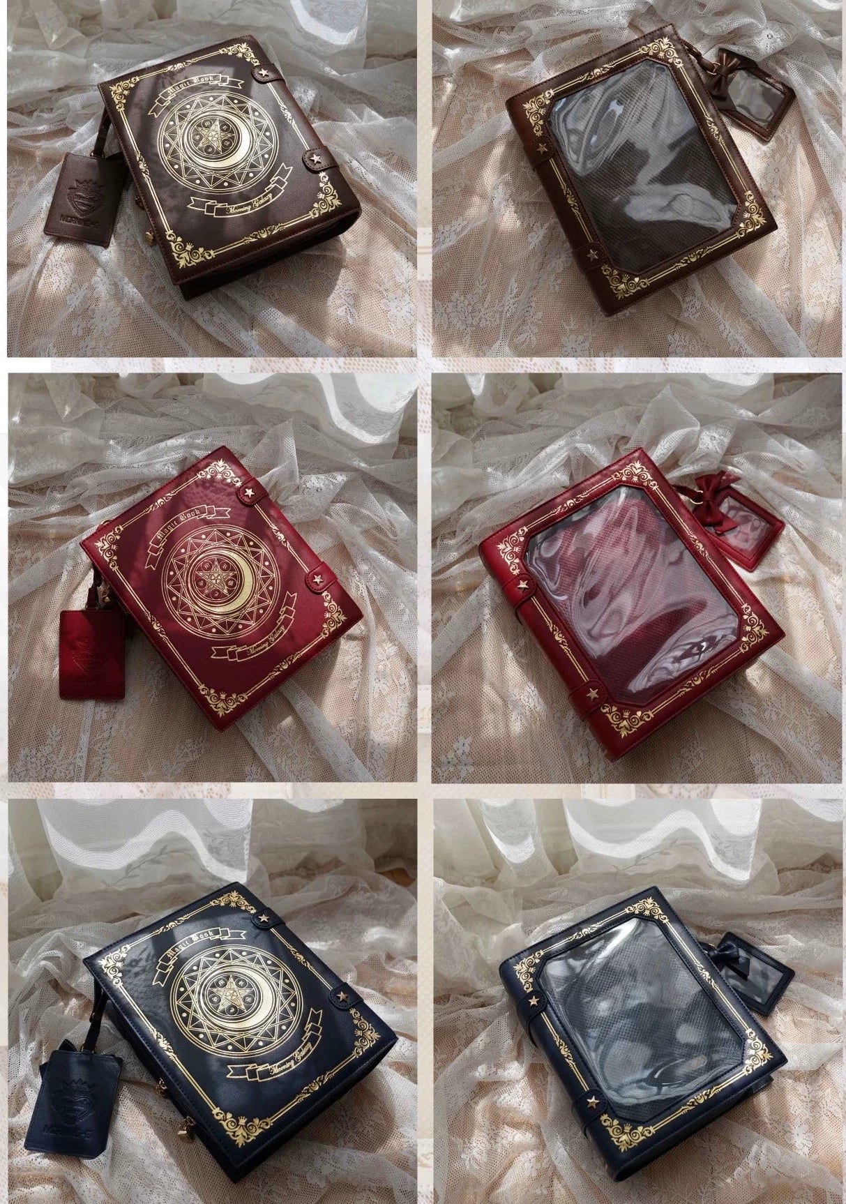 [Partial pre-order] Magic Book Shoulder Ita Bag in 10 colors
