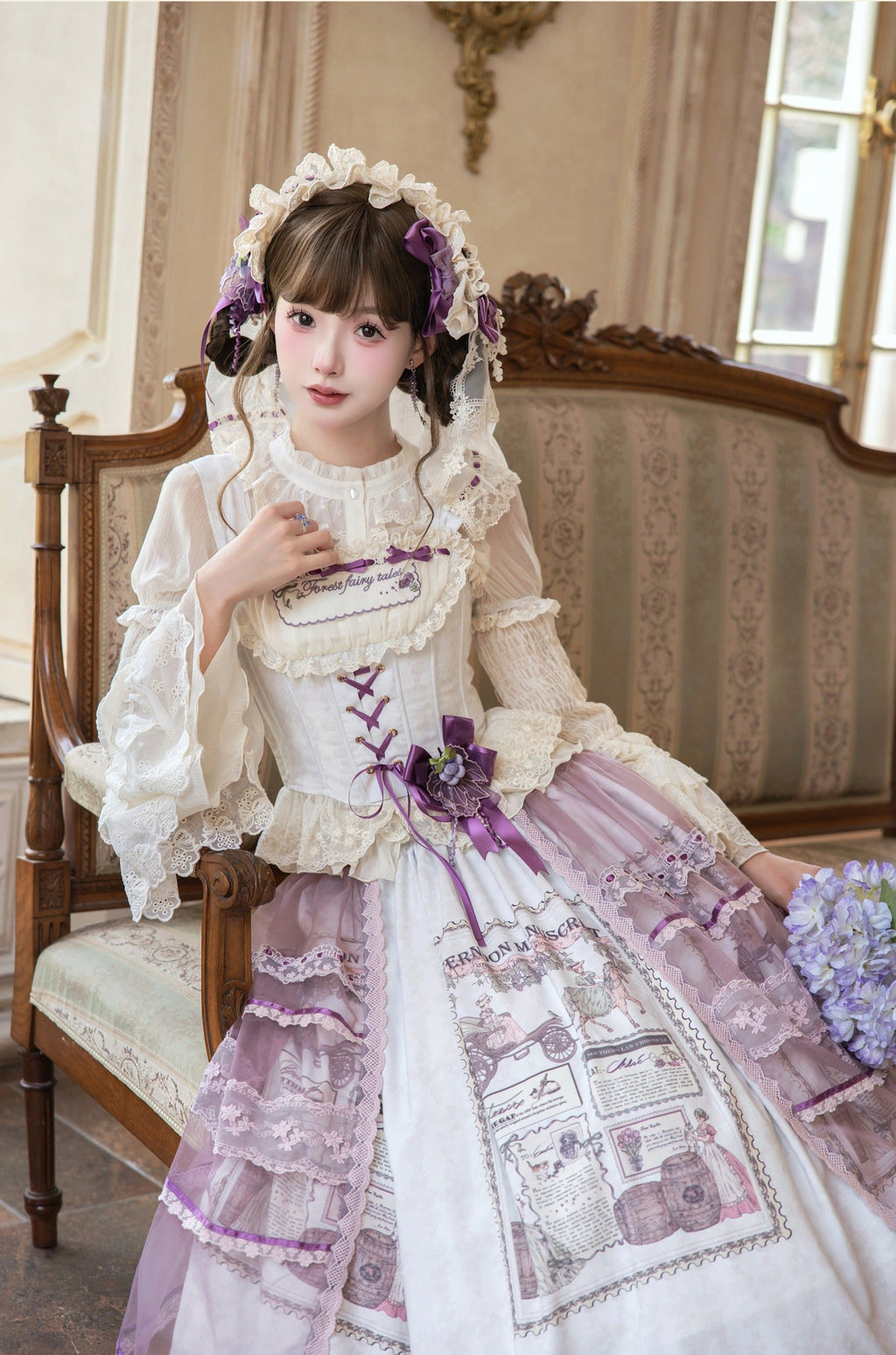 【受注予約6/29まで】Du'erfa Manor クラシカルスカート・Aセット