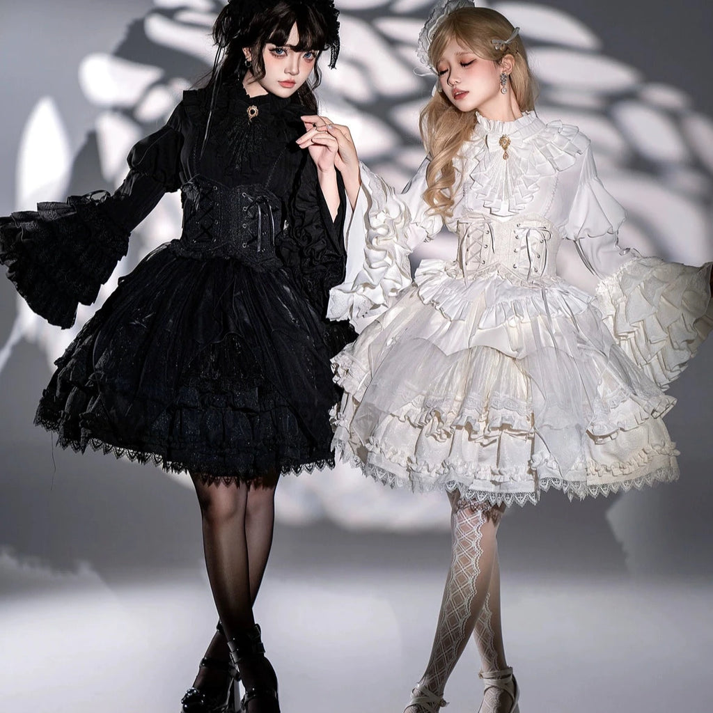 【再販・受注予約8/14まで】Good and Evil Angel ティアードスカート