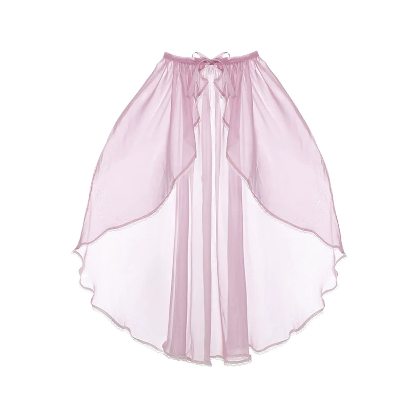 Edwardian quadruple ribbon dress