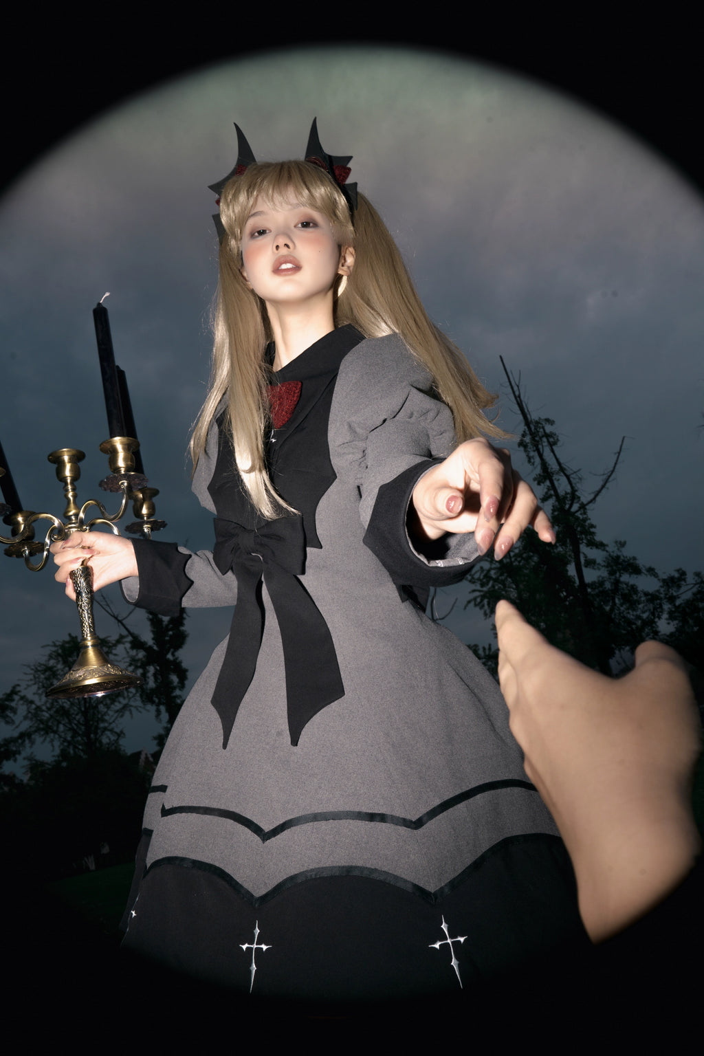 【受注予約6/29まで】Vampire Girl 蝙蝠ワンピース
