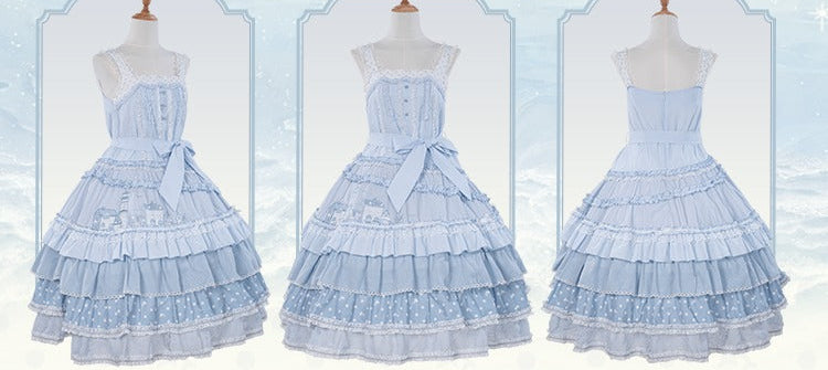 【受注予約6/18まで】The House by the Sea ジャンパースカート