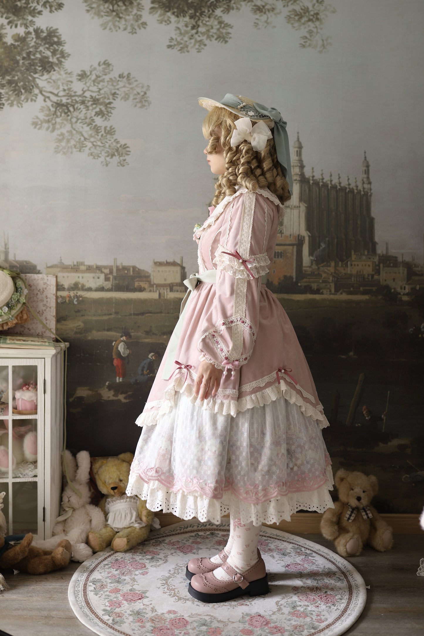 【受注予約12/30まで】Convallaria and  Little Sheep 長袖ワンピース