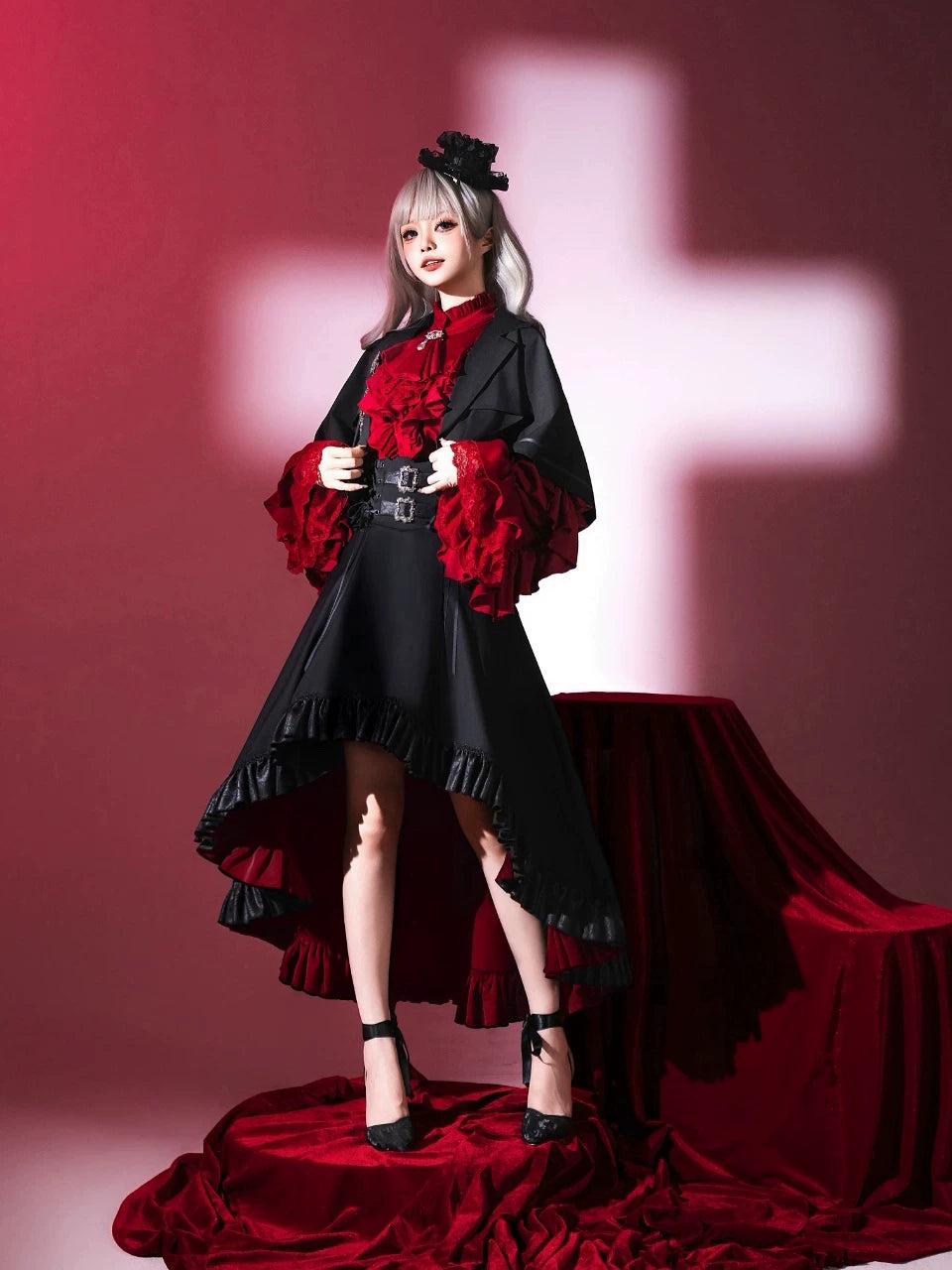 【受注予約8/19まで】Day and Night Songs フリルブラウス・スペシャルver.