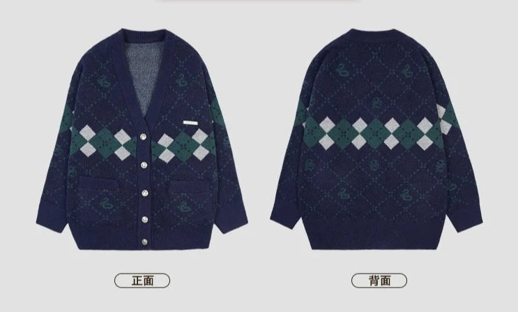 [Pre-order] Hogwarts School of Witchcraft and Wizardry Argyle School Cardigan