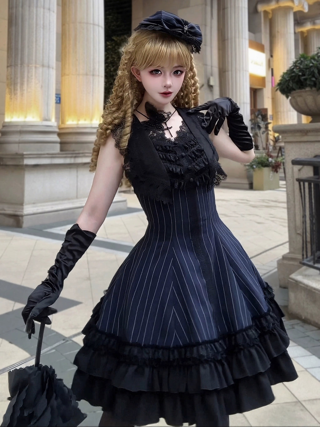 【受注予約7/21まで】Nocturne Eternelle ゴシックジャンパースカート