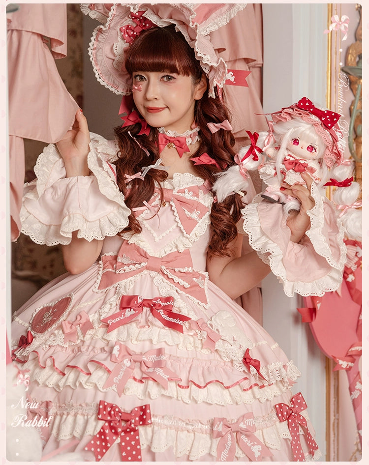 【受注予約6/11まで】Bow Rabbit スペシャルワンピース・全4色