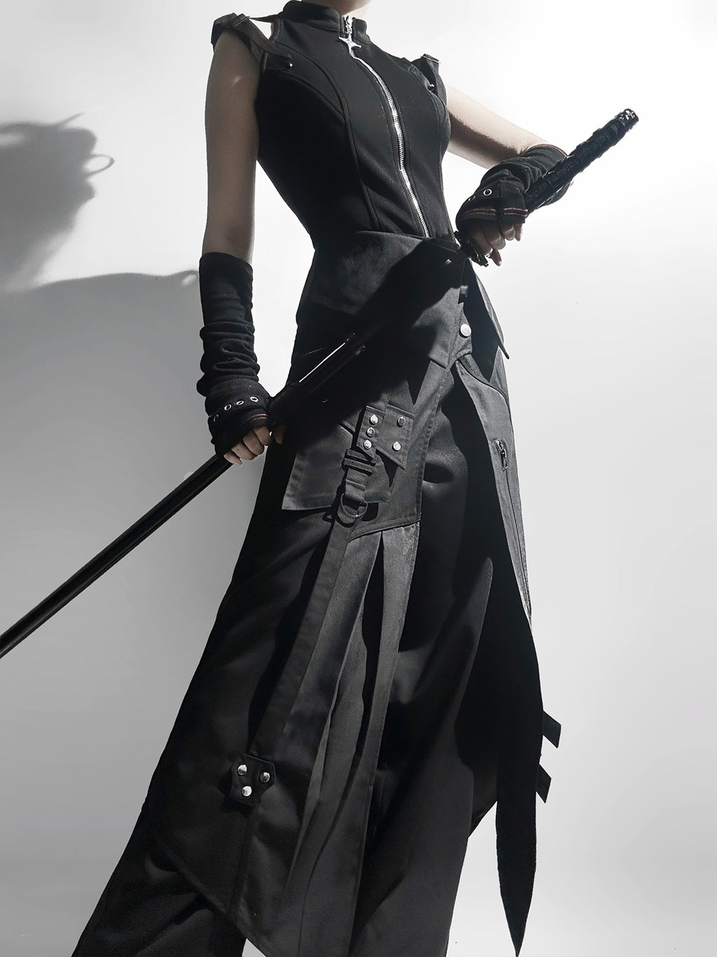 Knight Blade ダブルベルトロングパンツ4点セット