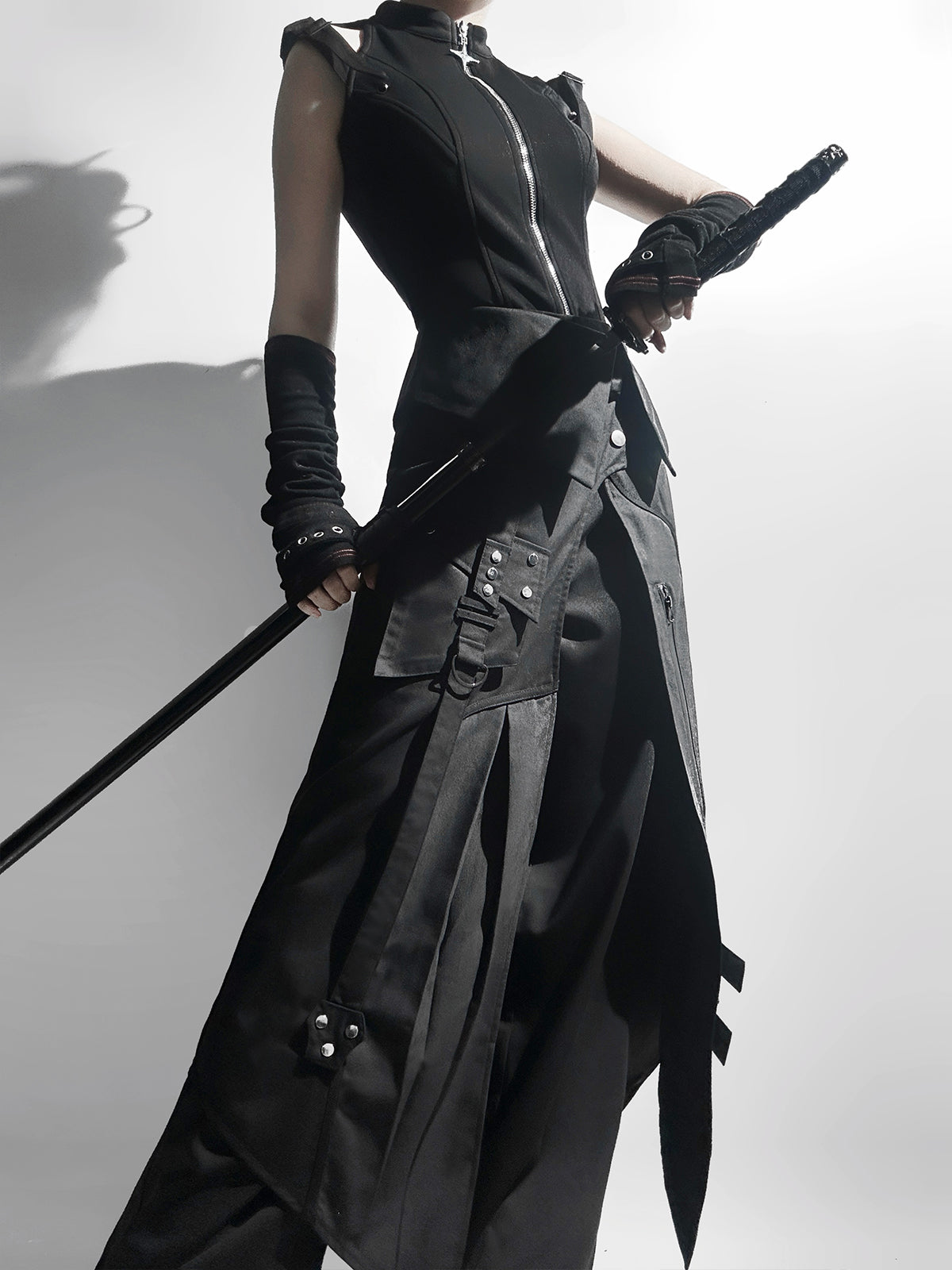 Knight Blade ダブルベルトロングパンツ4点セット