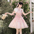 桜の手紙 華ロリジャンパースカートとボレロ
