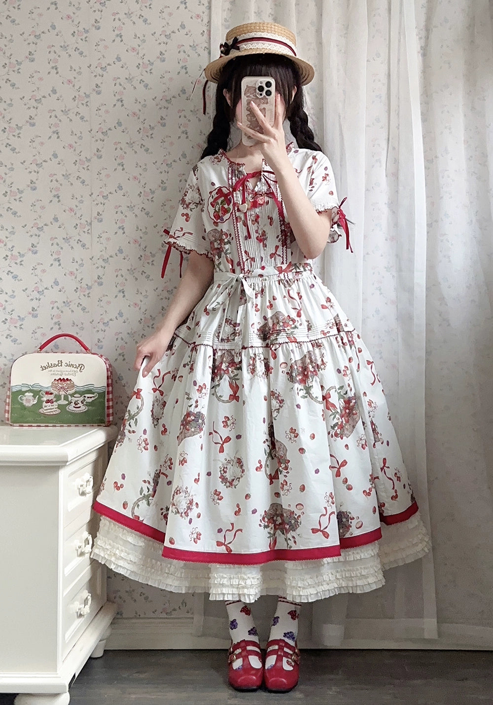Picnic Basket Inner Skirt