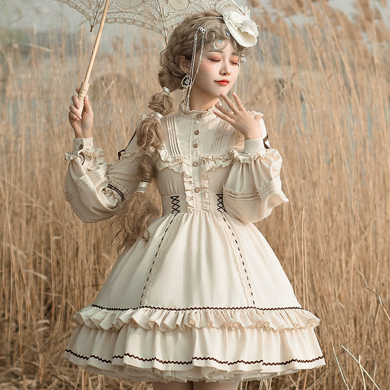 Shepherd Girl 2way Skirt Length Dress